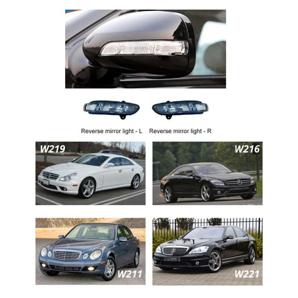 Lampu Sein Spion LED Mercy W211 W221 W219 Turn Sen Mercedes E240 S300 CLS350