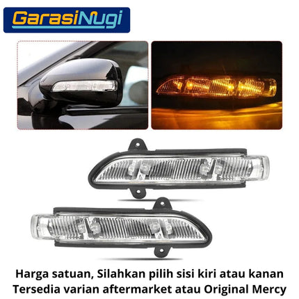 Lampu Sein Spion LED Mercy W211 W221 W219 Turn Sen Mercedes E240 S300 CLS350