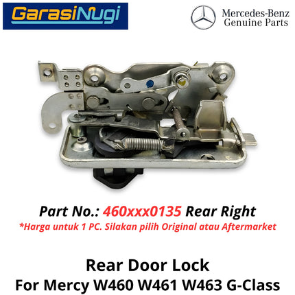 Door Lock Mercy W460 W461 W463 Sistem Pengunci Pintu Mercedes G500