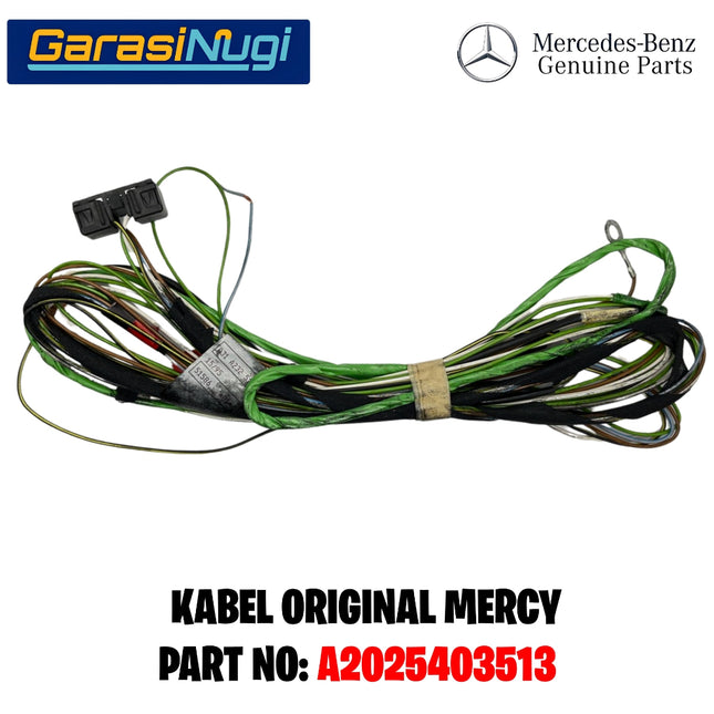 Wiring Harness Mercy W202 Kabel Tirai Elektrik Kaca Belakang Original Rear Curtain Cable C180