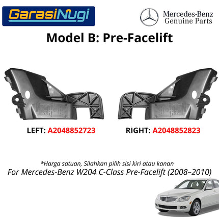 Wheel Arch Cover For Mercy W204 Penutup Lengkungan Roda Bemper Depan C200 C250