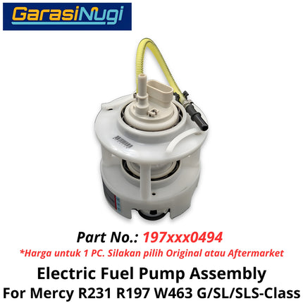 Fuel Pump Mercedes R231 R197 W463 Pompa Tanki Bensin Mercy Original G500 SL SLS