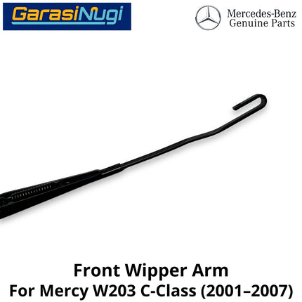 Front Wiper Arm Mercy W203 Gagang Blade Kaca Depan 2038200844 Original Mercedes C200
