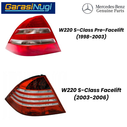 Stop Lamp Mercy W220 Lampu Rem Belakang Rear Brake Light S300 S500
