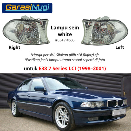 BMW E38 Lampu Sein Kuning Putih Sen Depan Turn Signal 730 1997-2001