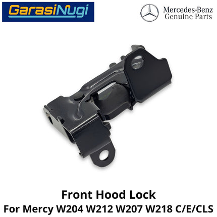 Front Hood Lock Mercy W204 W212 W207 W218 Sistem Pengunci Kap Mesin Mercedes C200 E200 CLS