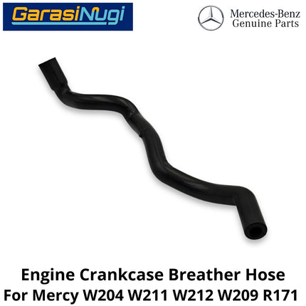 Engine Crankcase Mercy W204 W211 W209 R171 Breather Hose Selang Ventilasi Bak Mesin Mercedes C200 E200 SLK M271
