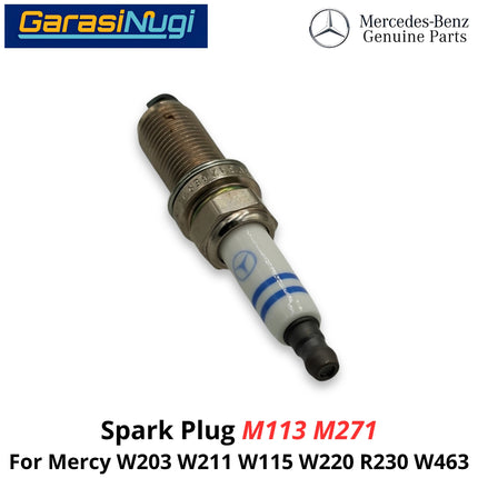 Spark Plug Mercy W203 W211 W220 R230 Busi Mesin Original 0041594503 Mercedes C200 E200 S300 SL
