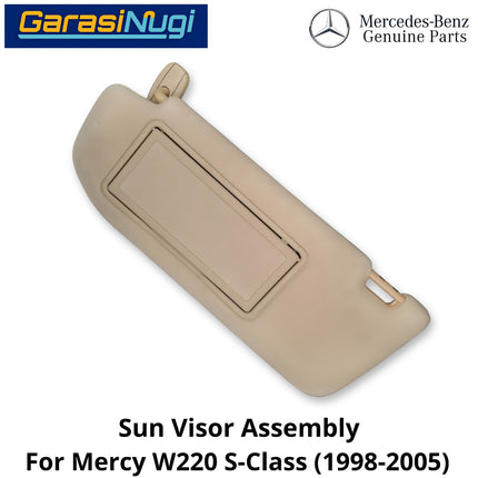 Sun Visor Mercy W220 Assembly Cermin Mirror Sunvisor Cover Kaca Pelindung Matahari Mercedes S280 S320