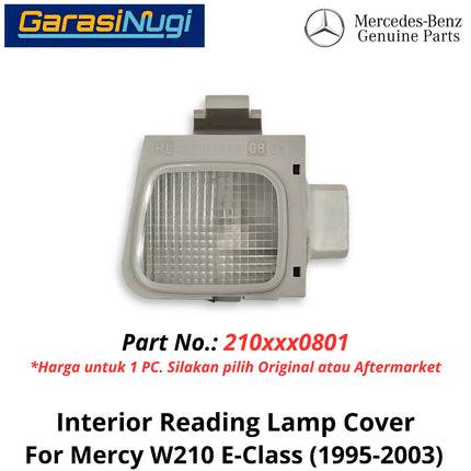 Interior Reading Lamp Mercy W210 Housing Rumah Bohlam Lampu Baca Depan Mercedes E230