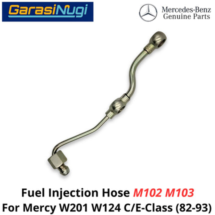 Fuel Injection Mercy W201 W124 Hose Selang Saluran Bahan Bakar Mercedes C200 E230 M102 M103