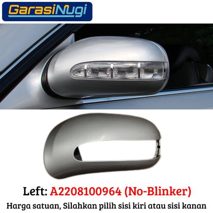 Cover Kaca Spion Mercy W220 Mirror Outer Frame Original S-Class 1998-2005