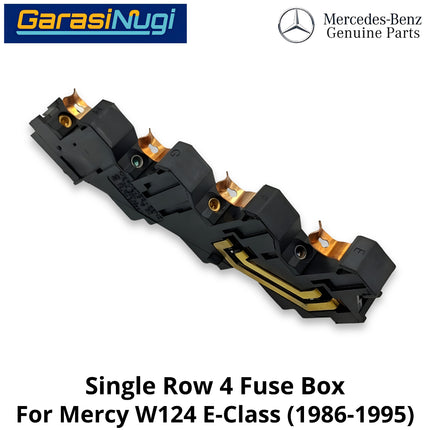 Single Row 4 Mercy W124 Fuse Box Kotak Relay Sekring Baris Tunggal 4 1245401550 E230 E200