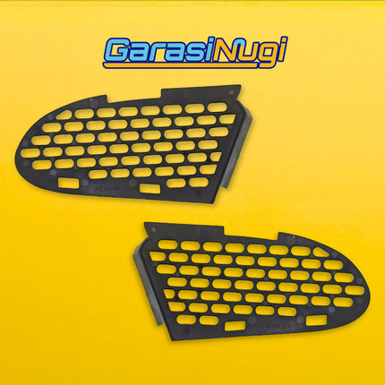 Front Bumper Mercy W202 Ventilation Grille Cover Penutup Kisi Ventilasi Bamper Depan Mercedes C200