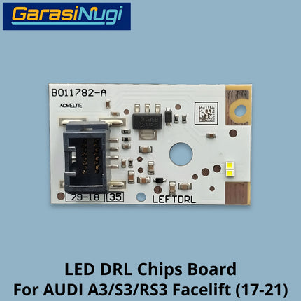 LED Chips For AUDI A3 S3 RS3 Board DRL Module Modul Lampu Depan 2017-2020