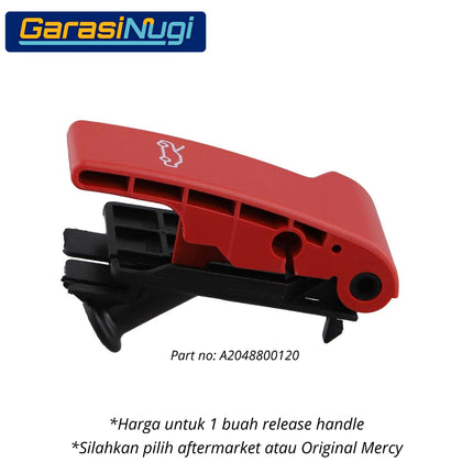 Hood Release Handle Mercy W204 W205 W212 Tarikan Kap Mesin C200 E200