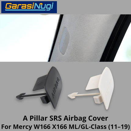 A-Pillar SRS Airbag For Mercy W166 X166 Cover Penutup Kantong Udara Mercedes ML350 GLE400 GL500