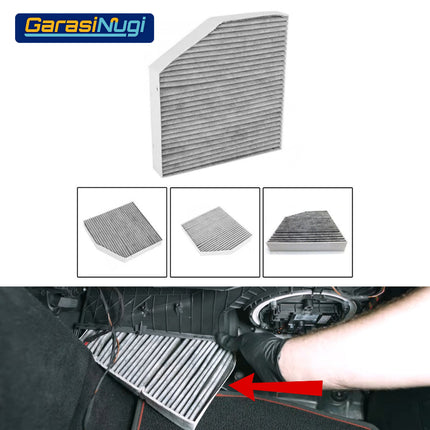 Air Filter Mercy W205 W213 X253 Saringan Udara AC Kabin A2058350147 C250 E300 GLC