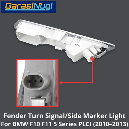 Side Marker For BMW F10 F11 Pre-LCI Lights Cover Assembly Lampu Sein Samping 520