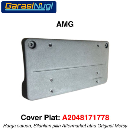License Plate Holder Mercy W204 Facelift Dudukan Plat Nomor Depan Mercedes C250 C300
