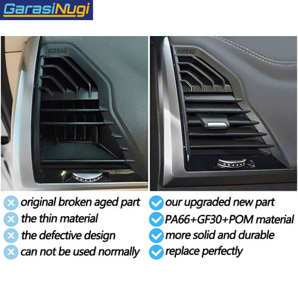 AC Vent Grille For BMW X3 X4 X3M X4M Pre-LCI Front Kisi Grill Depan G01 G08 F97 G02 F98