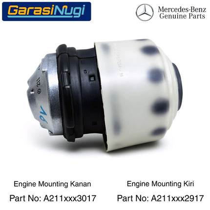 Engine Mounting Mercy W211 W219 Rubber Bantalan Karet Mesin M271 M112 M272