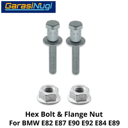 Hex Bolt For BMW E90 E84 E87 Flange Nut Engine Mount N43 N45 N46 Baut dan Mur 118 320 X1