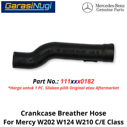 Crankcase Breather Mercy W202 W124 W210 Hose Selang Ventilasi Bak Engkol M111 Mercedes C180 E230