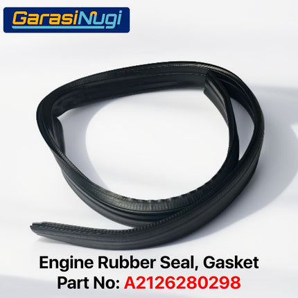 Gasket Rubber Engine Mercy W212 W218 Seal Karet Kap Mesin A2126280298 E200
