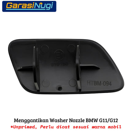 Cover Nozzle Washer For BMW G11 G12 Pre-LCI Tutup Lampu Bumper 720
