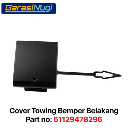 Lubang Towing Bumper Tow Derek Cover BMW G07 X7 2017-2025 Depan Belakang