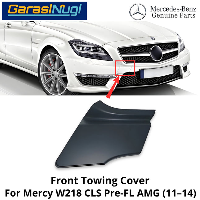Towing Cover For Mercy W218 Pre-FL AMG Penutup Lubang Bumper Tow Derek Cover Mercedes CLS