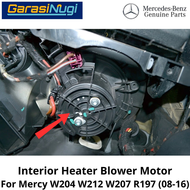 Heater Blower Mercy W204 W212 W207 R197 Motor Resistor Pemanas Interior C200 E200 CLK