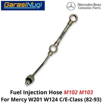 Fuel Injection Mercy W201 W124 Hose Selang Saluran Bahan Bakar Mercedes C200 E230 M102 M103