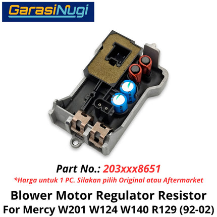 Heater Blower Mercy W203 W211 W219 R230 Motor Resistorp Pengatur Aliran Kipas Udara C200 E200 SL
