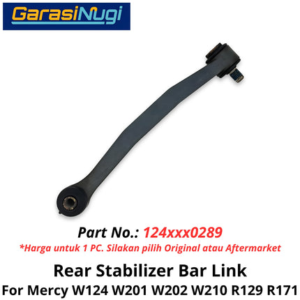 Rear Stabilizer Mercy W124 W201 W210 R129 Linkage Shock Bar Penstabil Roda Belakang Mercedes E200 SL