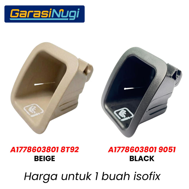 ISOFIX Cover Mercedes W177 W167 W118 Tutup Kursi Anak Seat A200 GLE CLA