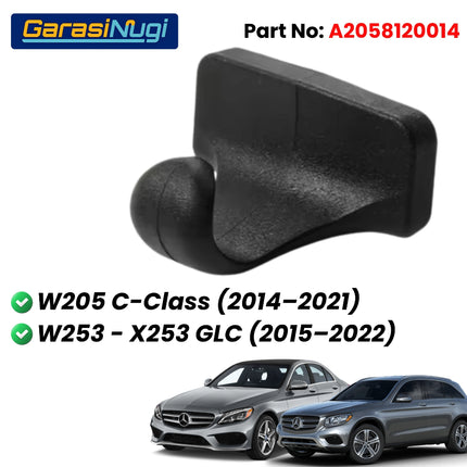 Rear Bracket Sunshade Mercy W205 W253 Klip Pengait Tirai Pintu Belakang C300 GLC