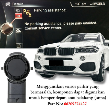 Sensor Parkir BMW F15 F48 G30 Park Distance Control Reverse Radar Mundur X5 X1