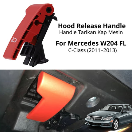 Hood Release Handle Mercy W204 W205 W212 Tarikan Kap Mesin C200 E200