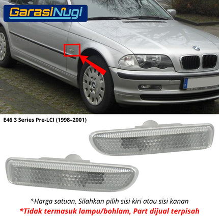 BMW E46 Side Marker Lights Lampu Sein Samping Turn Signal 312 320