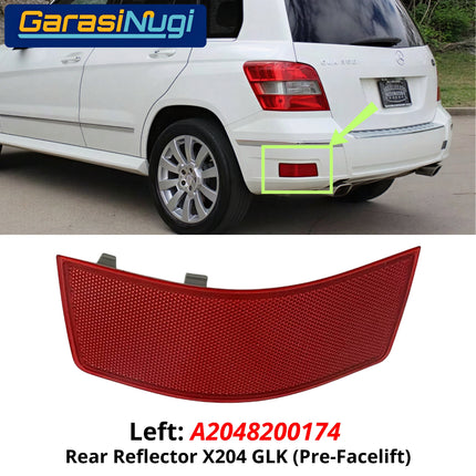 Reflector For Mercy X204 Mata Kucing Trim Rear Belakang GLK
