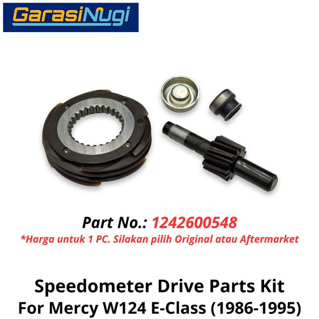Speedometer Drive Mercy W124 Parts Kit Komponen Penggerak Mercedes 230E 300E
