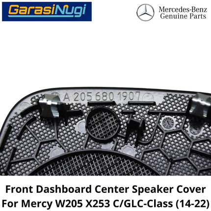 Front Speaker Mercy W205 X253 Dashboard Cover Tutup Speaker Tengah Depan Dasbor C200 GLC