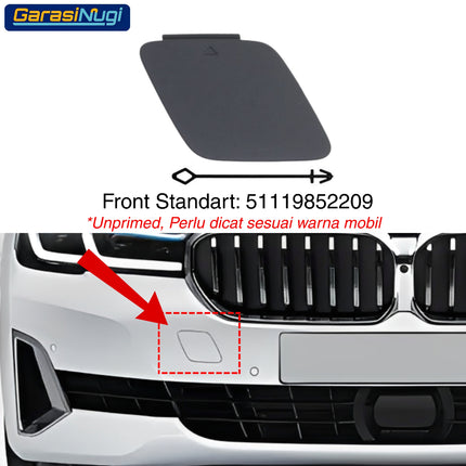 Cover Towing For BMW G30 LCI Bumper Tow Tutup Lubang Derek 530