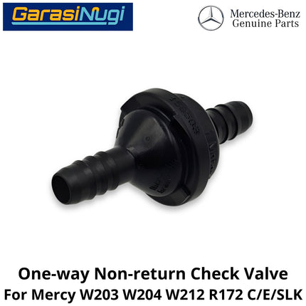 Crankcase Breather Mercy W203 W212 R172 One-Way Check Valve Hose Selang Katup Rem Satu Arah C200 E200 SLK