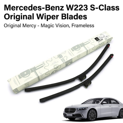 Mercedes W223 Wiper Frameless Kit Original Magic Vision Control Front Window S450 S63