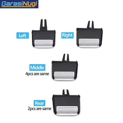 AC Vent Grille Clip For Mercedes W167 X167 Slider Pegangan Klip Pre FL GLE GLS