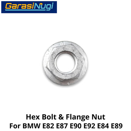 Hex Bolt For BMW E90 E84 E87 Flange Nut Engine Mount N43 N45 N46 Baut dan Mur 118 320 X1