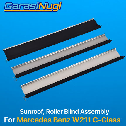 Mercedes W211 Roller Blind Sunroof Curtain Assembly Tirai Penutup Atap Mercy E240